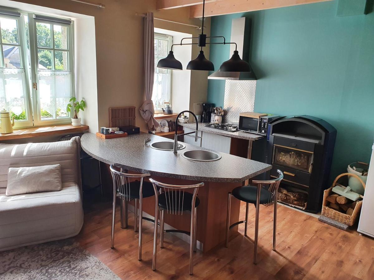 Le Triskelium Villa Landebaeron Bagian luar foto